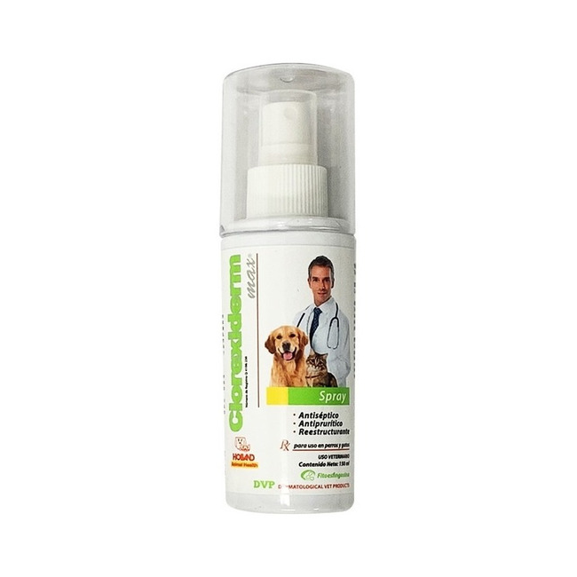 Clorexiderm Max Spray 150 ml - Holland Clorexiderm Max Spray 150 ml - Holland